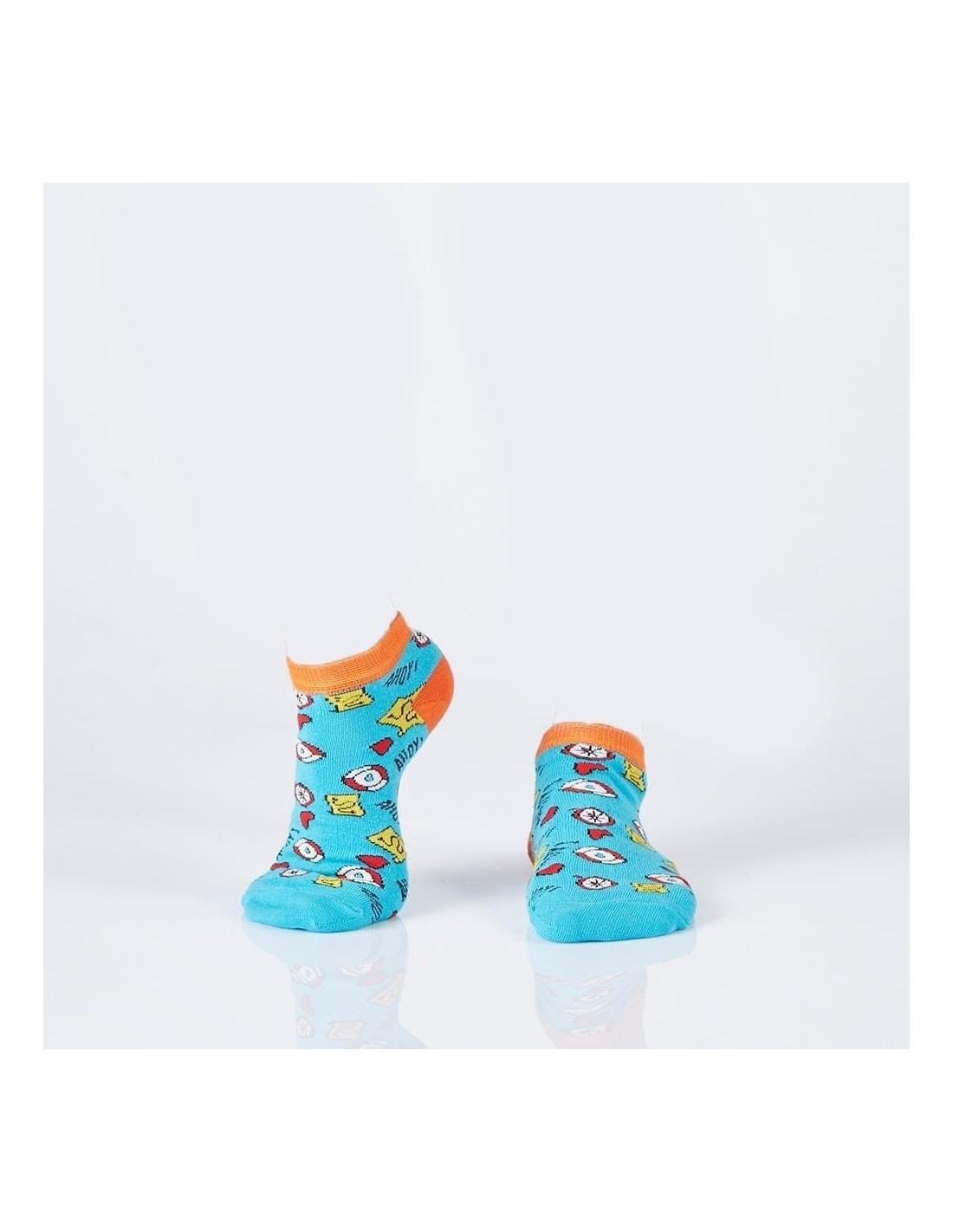 Kurze nautische Herrensocken mit Matrosenmuster SM43 - Online-Shop - Boutique